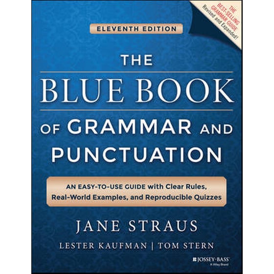 Blue Book of Grammar and Punctuation image 0