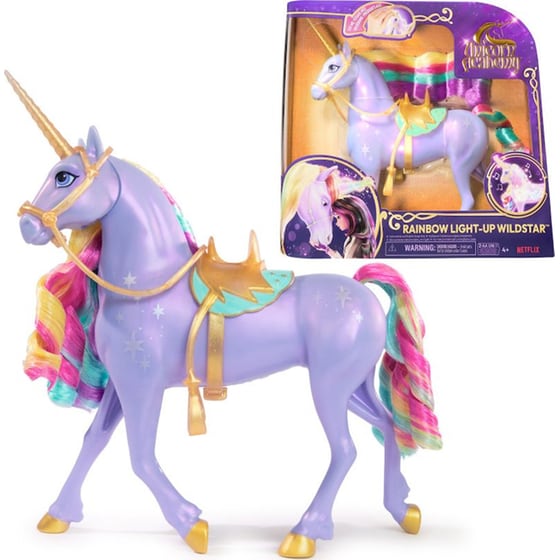 Spin Master Unicorn Academy Rainbow Light-Up Wildstar Μονόκερος (6071157) image 1