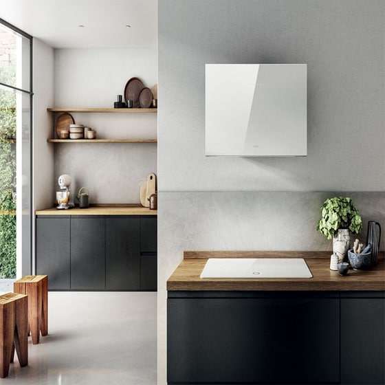 ELICA PLAT WH/F/55 55 cm Λευκό Καμινάδα - Τζάκι Απορροφητήρας image 2