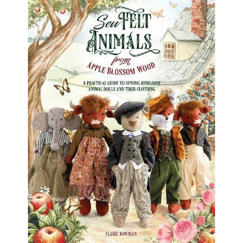 Sew Felt Animals from Apple Blossom Wood