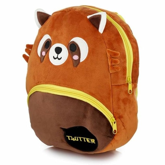 Τσάντα Πλάτης Νηπιαγωγείου Puckator Adoramals Red Panda Plush image 1
