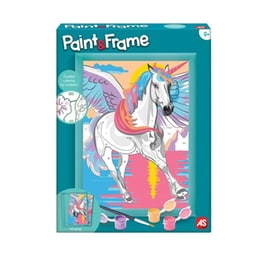 AS Company Paint & Frame Ζωγραφίζω Με Αριθμούς Magic Unicorn