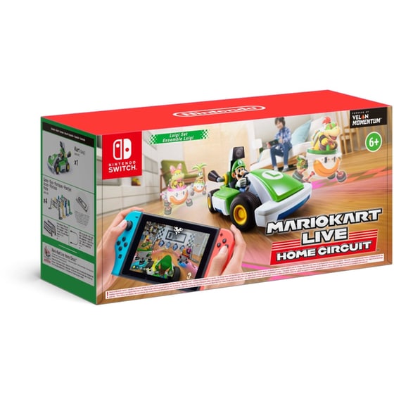Nintendo Switch Game - Mario Kart Home Circuit Luigi image 0