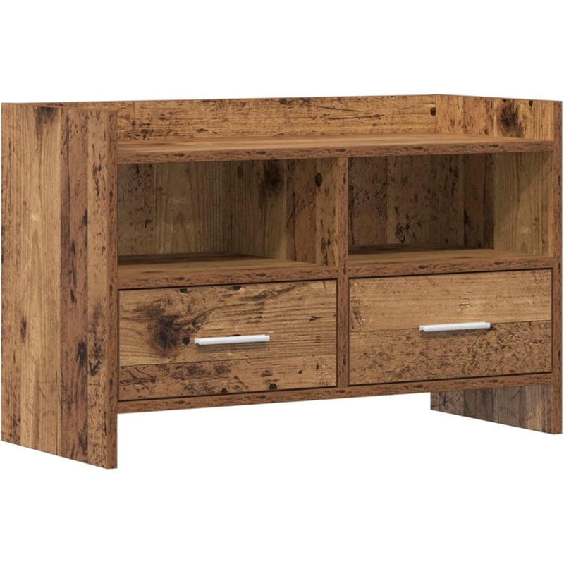 Έπιπλο Τηλεόρασης VidaXL 71,5 x 33 x 47 cm - Παλαιωμένο Ξύλο