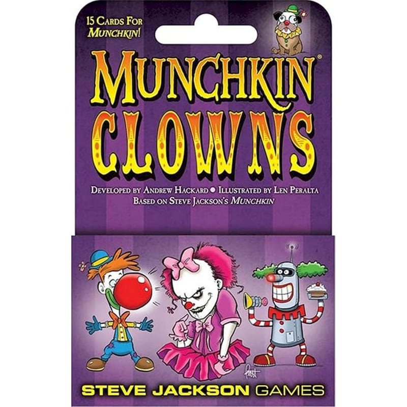 STEVE JACKSON GAMES Επέκταση Παιχνιδιού Steve Jackson Games Munchkin Clowns