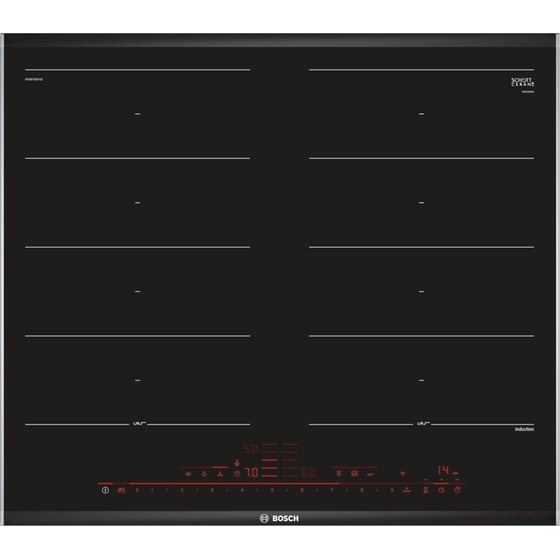 BOSCH PXX675DV1E 60 cm Μαύρο Εστία Επαγωγική Αυτόνομη image 0