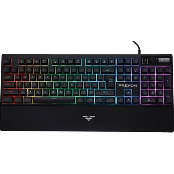 Preyon Long Claw Alpha Gaming Μεμβράνης Ενσύρματο Πληκτρολόγιο με Μεμβράνης και RGB φωτισμό (US) image 0