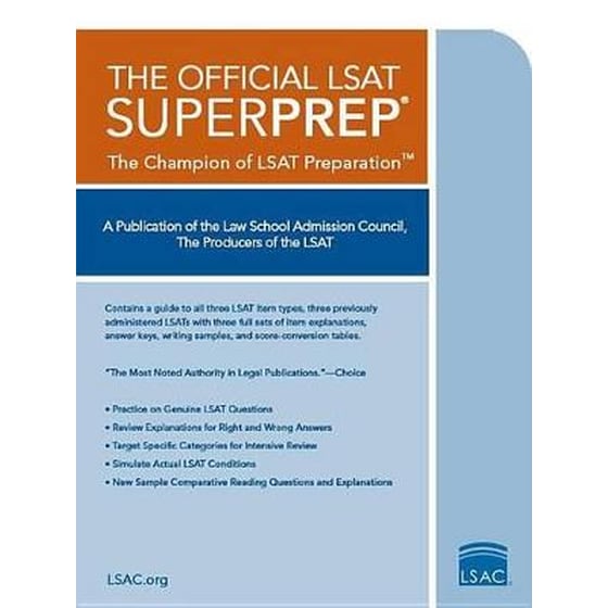 The Official LSAT SuperPrep image 0