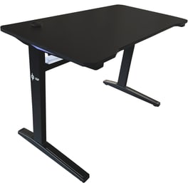 Γραφείο Gaming LGP από MDF 120x60cm - Μαύρο