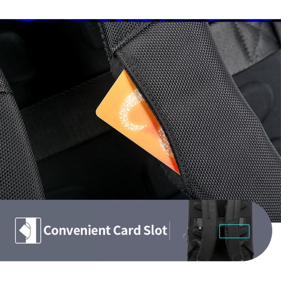 Τσάντα Laptop Bopai 61-85011 17" Αδιάβροχη - Μαύρο image 5