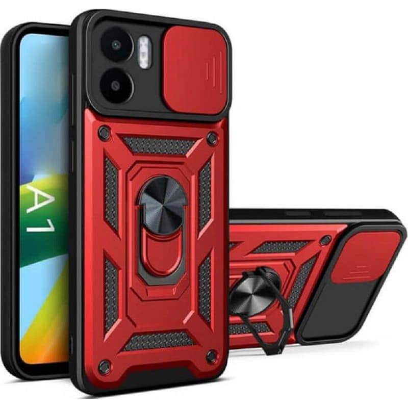 BODYCELL Θήκη Xiaomi Redmi 10C release date - Bodycell Armor Slide - Κόκκινο