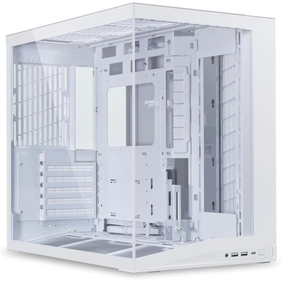 Κουτί Desktop Lian Li O11 Dynamic Mini V2 Gaming Midi Tower με Πλαϊνό Παράθυρο - White image 0