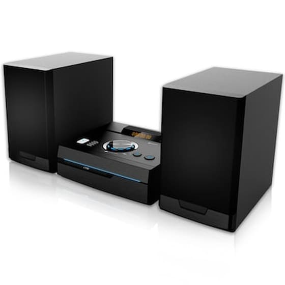 Nod Stage Mini Hi-fi System With Cd,usb, Bluetooth, Fm And  Blue Led, 50w 141-0117 image 0