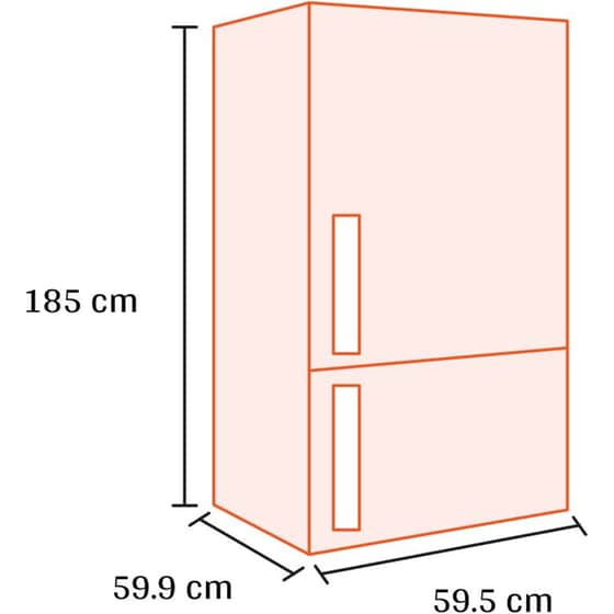 CANDY Fresco Style CNCQ2T6S18DX No Frost 315 Lt Inox Ψυγειοκαταψύκτης image 1