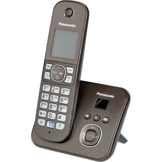 Ασύρματο Τηλέφωνο Panasonic KX-TG6821GA - Mocca/Brown image 2