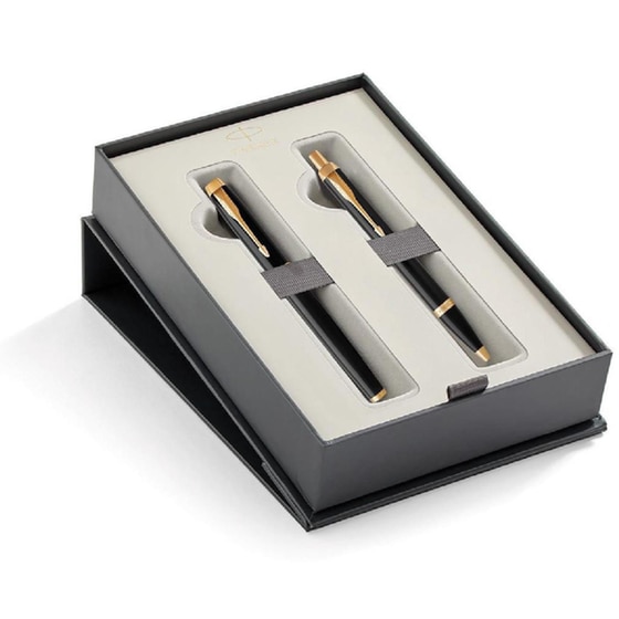 Σετ Στυλό & Θήκη Parker IM Core CT Ballpoint Black (2 Τεμάχια) image 2