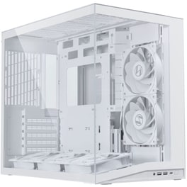 Κουτί Desktop Lian Li O11 Dynamic Mini V2 Flow Gaming Midi Tower με Πλαϊνό Παράθυρο - White