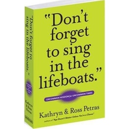 Don't Forget To Sing In The Lifeboats (U.S edition)