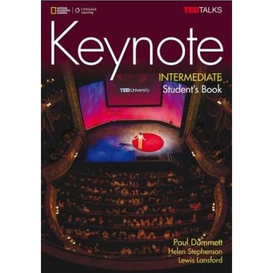 Keynote Intermediate: Student's Book with DVD-ROM and MyELT Online Workbook, Printed Access Code image 0
