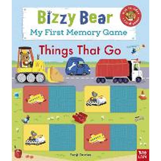 Bizzy Bear: My First Memory Game Book: Things That Go image 0
