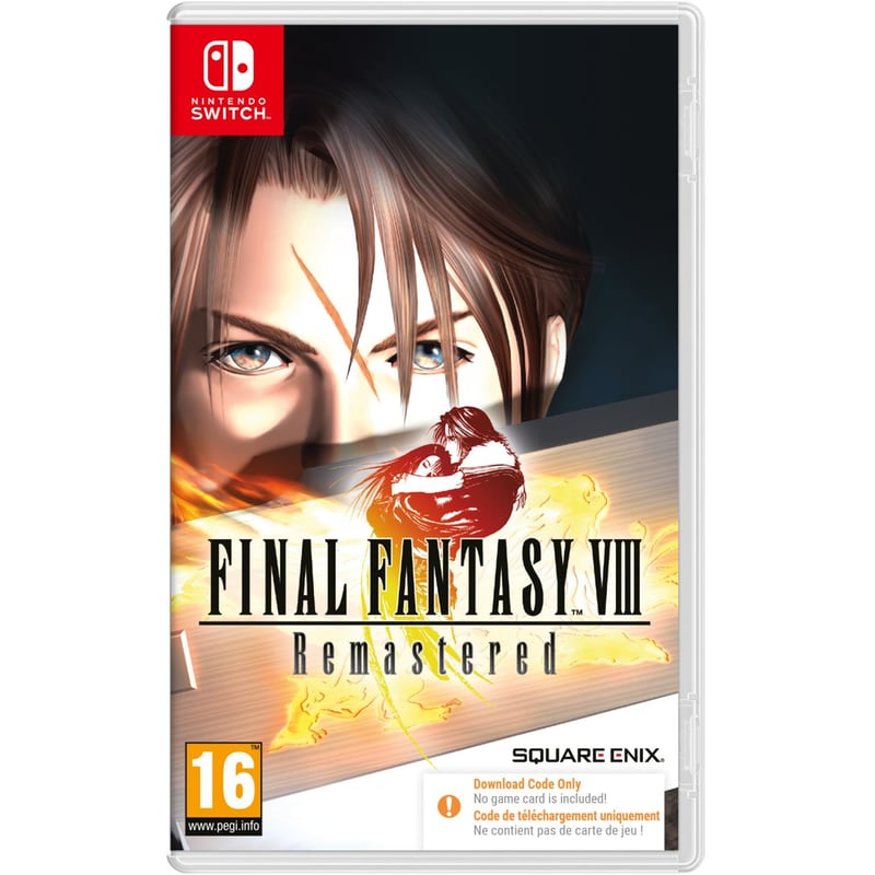 Final Fantasy VIII Remastered - Nintendo Switch (Code in a Box)