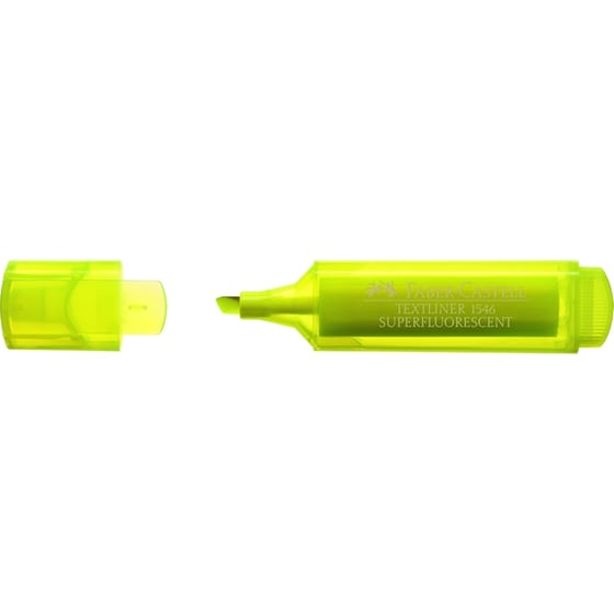 Μαρκαδόρος Υπογράμμισης Faber Castell Fluo Κίτρινο 2.0 mm image 0