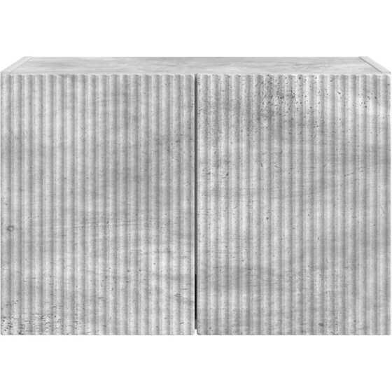 Επιτοίχιο Έπιπλο Τηλεόρασης VidaXL 59.5x31x40 cm - Γκρι Σκυροδέματος image 4