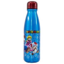 Μπουκάλι Gim Αλουμινίου Super Mario 600 ml Μπλε