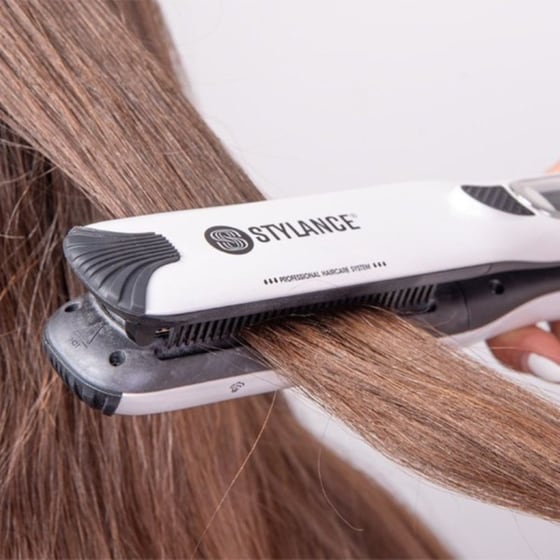 Ισιωτικό Μαλλιών  Stylance Titanium Vapor 200 W - Λευκό image 6
