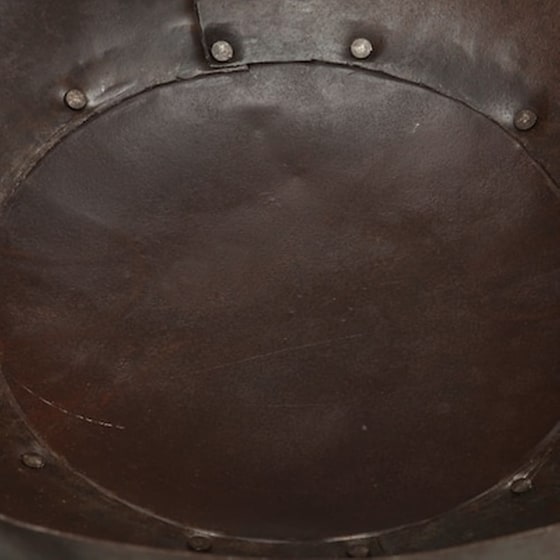 VIDAXL Τζάκι Εξωτερικού Χώρου Ø40x30cm Ρουστίκ από Σίδηρο - Καφέ image 2