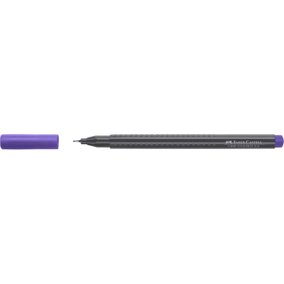 Στυλό Διαρκείας Faber Castell Grip Finepen 0.4 mm Mauve image 0