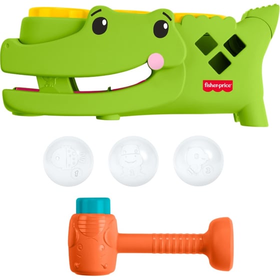 Παιχνίδι Fisher Price Κροκόδειλος με Μπαλίτσες image 6
