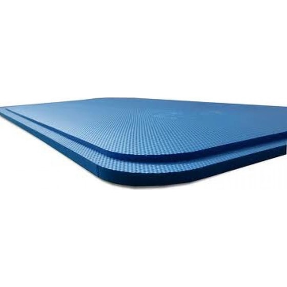 Στρώμα Γυμναστικής Power Force BR-2006-2 από Σκληρό NBR 140x60x1.5cm - Μπλε image 1