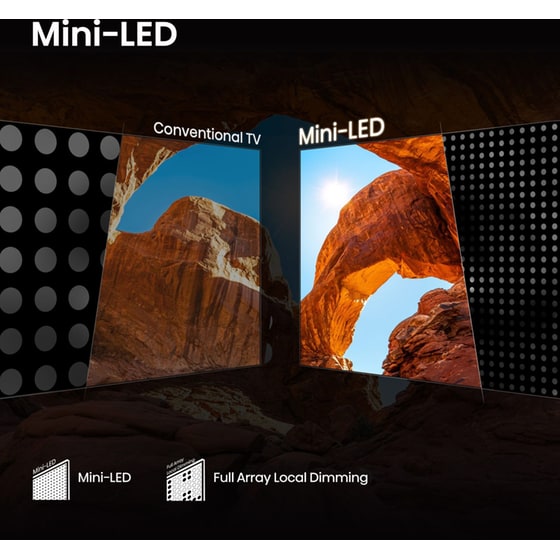 Hisense Mini-LED 55" 4K Smart Τηλεόραση 55U7Q image 5