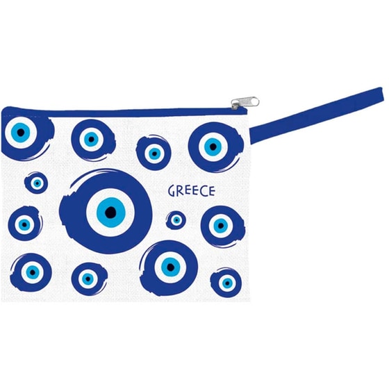 Τσαντάκι Υφασμάτινο Greece Mάτι image 1