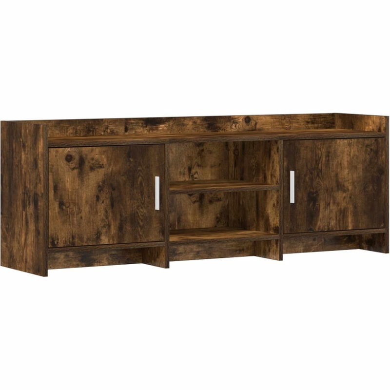 Έπιπλο Τηλεόρασης VidaXL 130 x 33 x 47 cm - Καπνιστή Δρυς