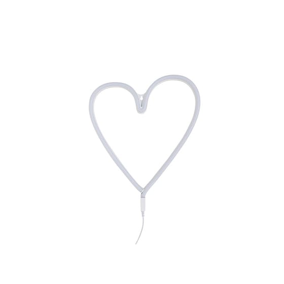 Φωτάκι Τοίχου Heart Neon Κίτρινο Α Little Lovely Company image 1