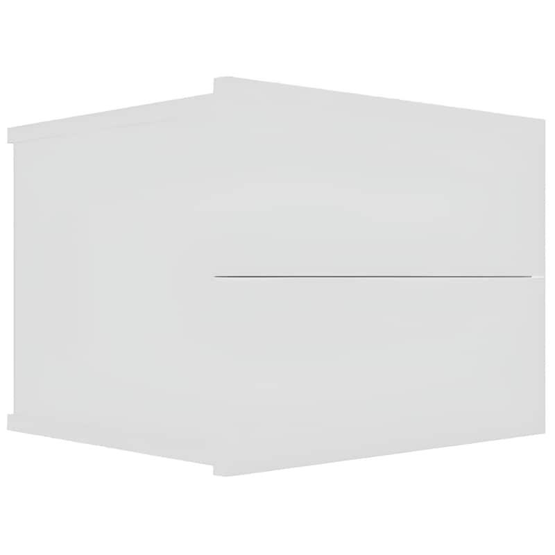 Κομοδίνο Vidaxl Από Μοριοσανίδα 40x30x30 cm - Λευκό