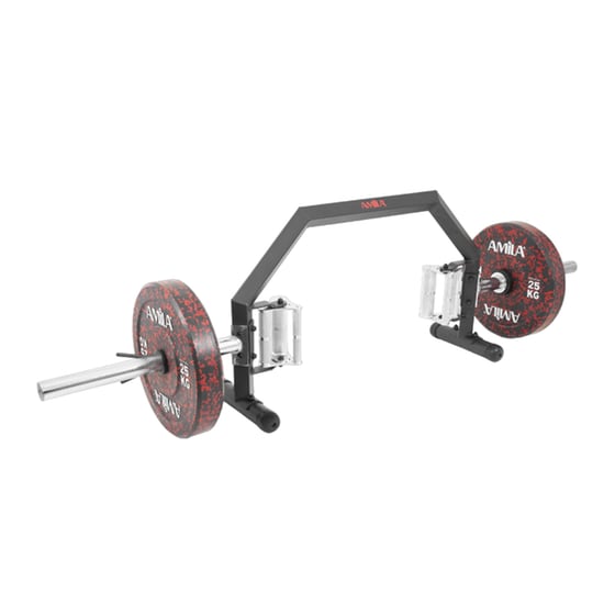 Μπάρα Amila 46108 Farmers Walk Handles - 25kg image 2