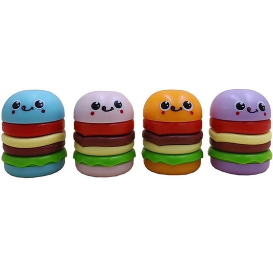 Ξύστρα & Γόμα Blue Sky 2σε1 Burger image 0