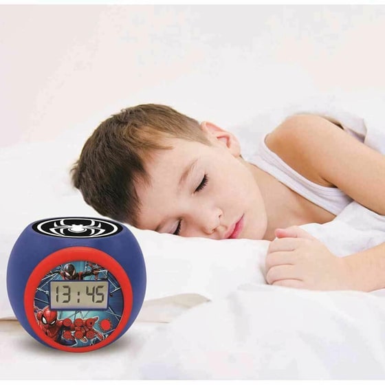 LEXIBOOK Spider-Man Projector Alarm Clock with Timer image 4