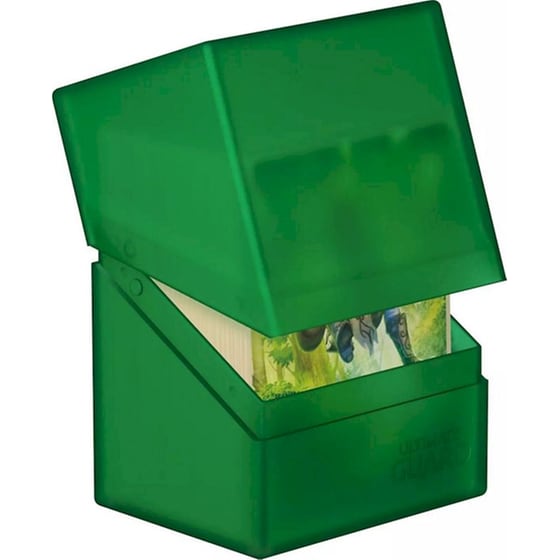 Ultimate Guard Boulder Deck Case 80+ Standard Size Emerald image 1