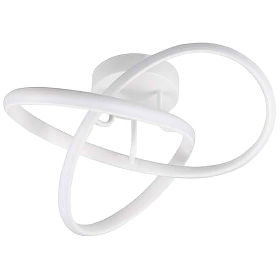 Trio Lighting Πλαφονιέρα Οροφής 40εκ. Λευκή με Ενσωματωμένο LED image 0