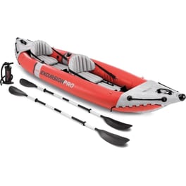 Καγιάκ Φουσκωτό Διθέσιο Intex Excursion Pro 384cm - Κόκκινο/ Γκρι