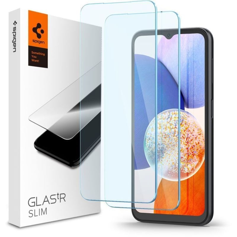 Προστατευτικό οθόνης Samsung Galaxy A15/ Galaxy A25 - Spigen Glas.tr Slim Tempered Glass 0.2mm - Διάφανο (2τμχ)