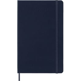 Ημερολόγιο Εβδομαδιαίο 2027 Moleskine 18Μ L Softcover Μπλε
