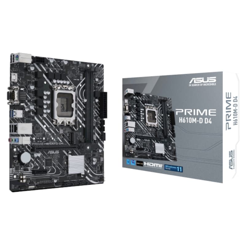 ASUS Asus Prime H610M-D D4 Intel H610 Micro ATX με Socket Intel 1700