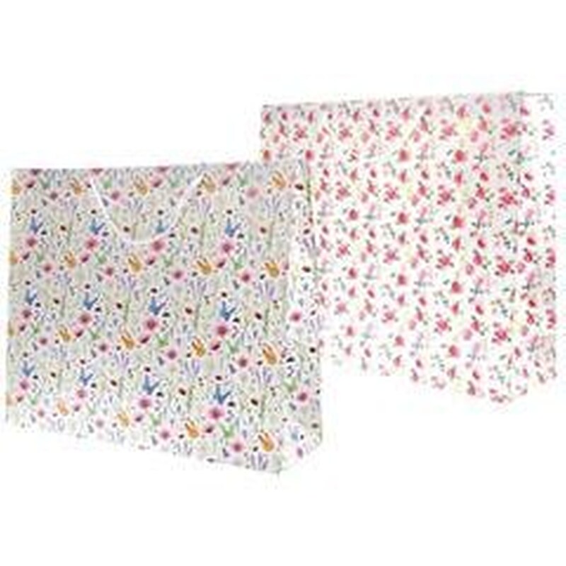 Χάρτινη Τσάντα Next Romantic 46x14x40cm - Με σχέδιο