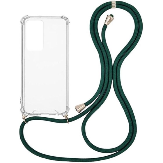 Θήκη Xiaomi Xiaomi 12 Pro 5G - Sonique Armor Clear Με Κορδόνι  - Πράσινο image 0