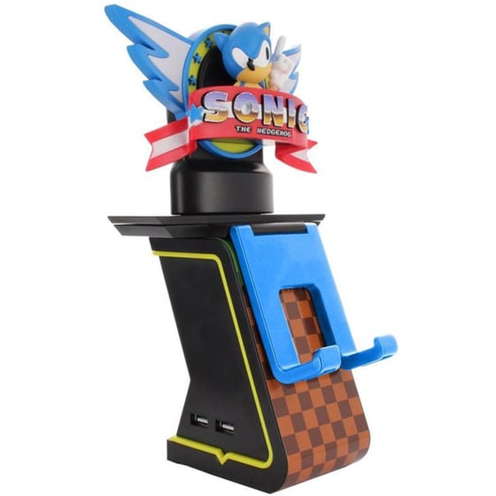 Φιγούρα Βάση Στήριξης Cable Guys - Sonic the Hedgehog Icon Phone & Controller Holder (CGIKSG400459) image 0